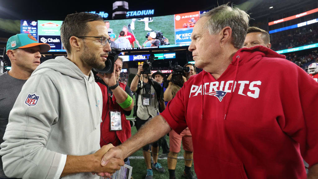 Mike McDaniel, Bill Belichick