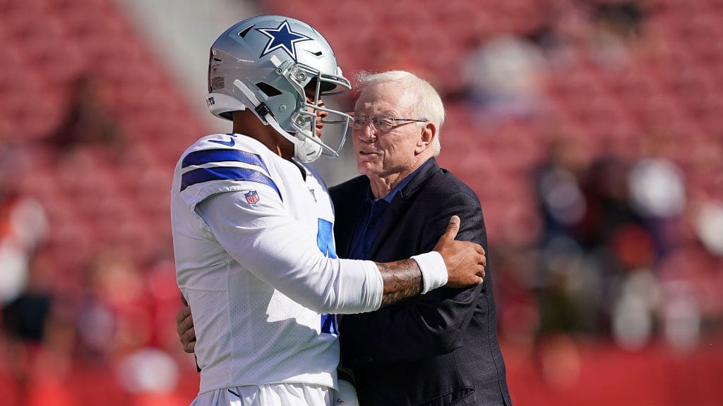 Dak Prescott, Jerry Jones