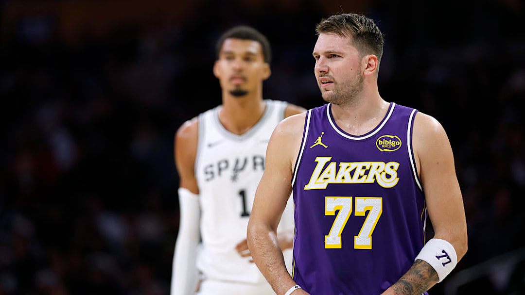 Luka Doncic, de los Lakers, y Victor Wembanyama, de los Spurs.