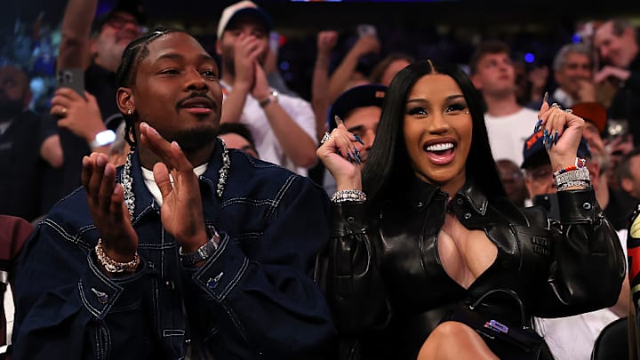 Diggs and Cardi B are expecting their first child. Diggs and Cardi B are expecting their first child.