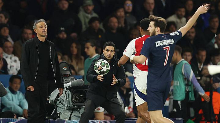 Luis Enrique y Mikel Arteta, con un enfrentamiento que será clave en la Final de la Champions League. Luis Enrique y Mikel Arteta, con un enfrentamiento que será clave en la Final de la Champions League.