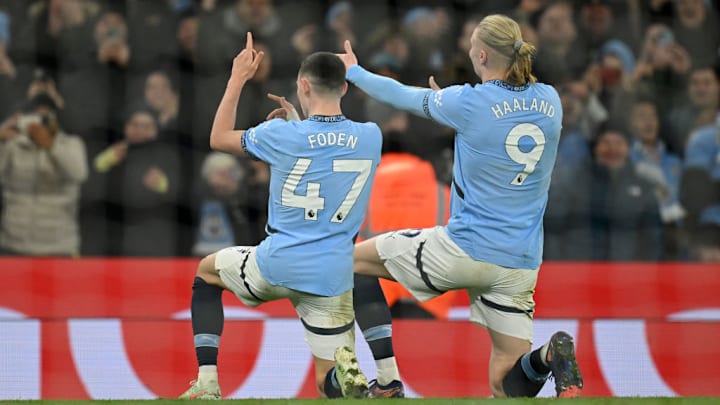 Phil Foden, Erling Haaland