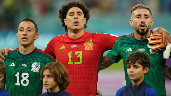 Andres Guardado, Guillermo Ochoa, Hector Herrera