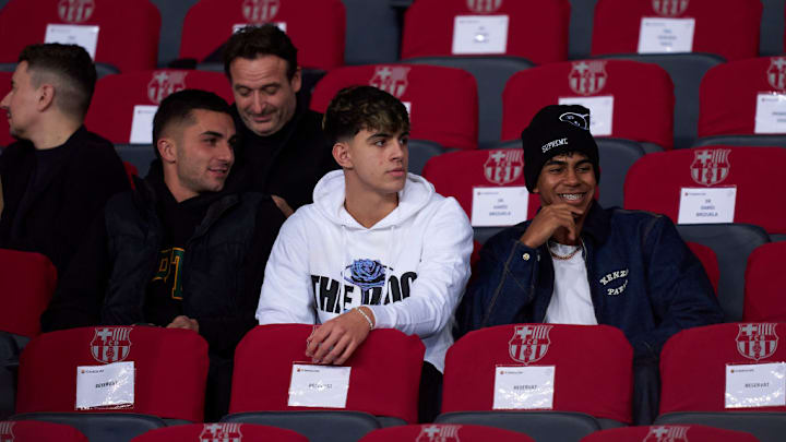 Ferran Torres, Lamine Yamal, Marc Bernal