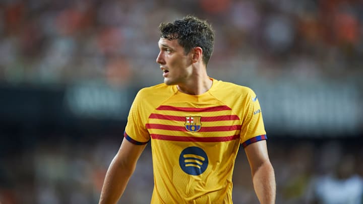 Andreas Christensen of FC Barcelona