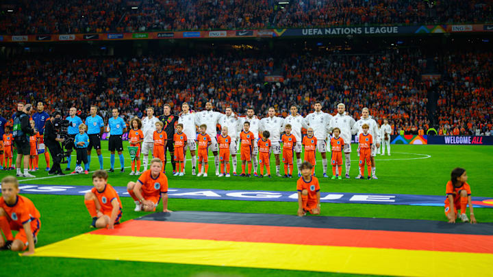 Robert Andrich, Marc-Andre ter Stegen, David Raum, Deniz Undav, Nico Schlotterbeck, Pascal Gross, Kai Havertz, Jonathan Tah, Jamal Musiala, Florian Wirtz, oshua Kimmich