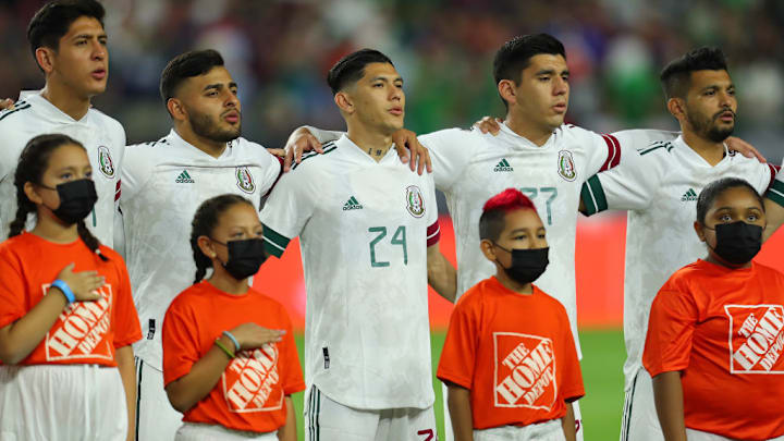 Edson Álvarez, Alexis Vega, Gerardo Arteaga, Jesus Alberto Angulo, Jesus Corona