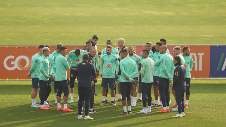 Tite, Danilo, Thiago Silva, Marquinhos, Casemiro, Alex Sandro, Lucas Paqueta, Fred, Richarlison, Neymar Jr, Raphinha, Dani Alves, Eder Militao, Fabinho, Alex Telles, Bruno Guimaraes, Gabriel Jesus, Antony, Vinicius Jr, Rodrygo, Everton Ribeiro, Gleison Bremer, Pedro, Gabriel Martinelli