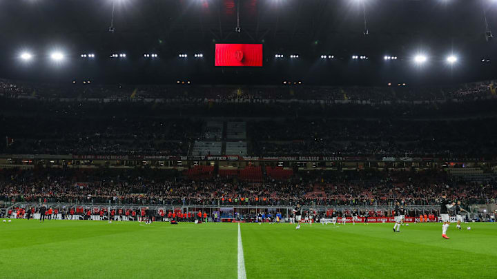 A general view inside the stadium during the Serie A 2022/23...