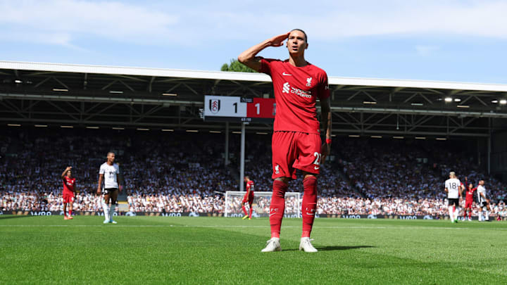 Darwin Núñez, atacante do Liverpool 
