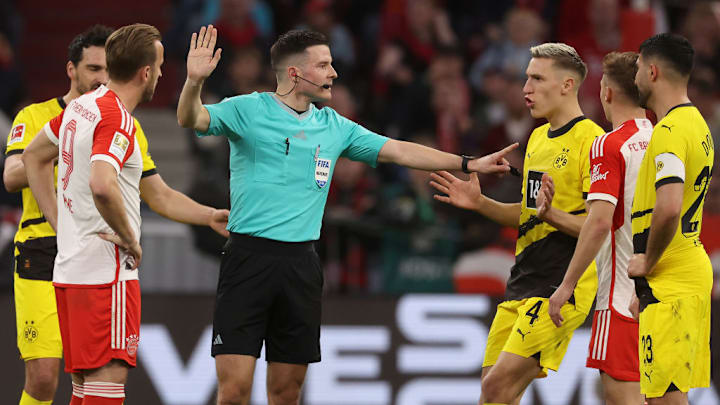 Harm Osmers, Nico Schlotterbeck, Harry Kane