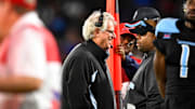 Hal Mumme during his time as offensive coordinator of the XFL's Dallas Renegades.