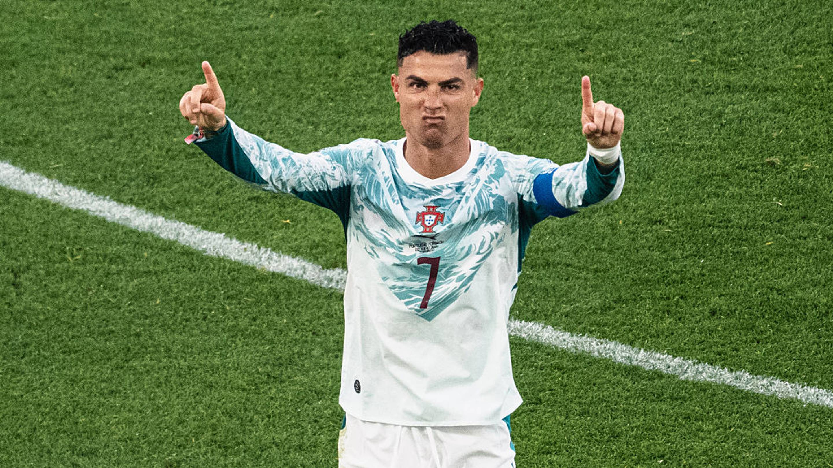 Cristiano Ronaldo at last left his mark in a decisive World Cup game.