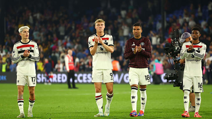 Alejandro Garnacho, Bruno Fernandes, Casemiro, Amad Diallo