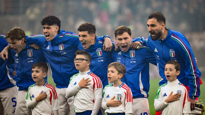 Nicolo Rovella, Alessandro Bastoni, Giovanni Di Lorenzo,...