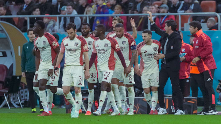FCSB v Olympique Lyonnais - UEFA Europa League 2024/25 Round of 16 First Leg