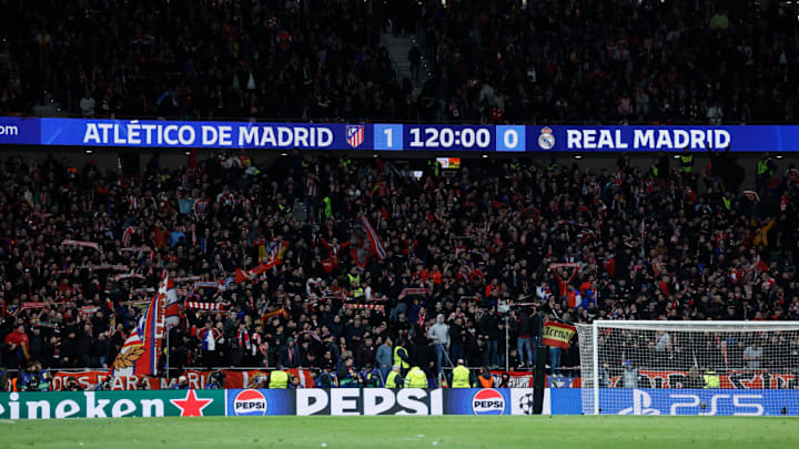 Atletico de Madrid v Real Madrid C.F. - UEFA Champions League 2024/25 Round of 16 Second Leg