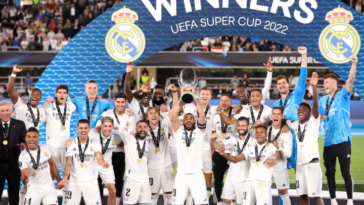 Real Madrid conquistou a Supercopa