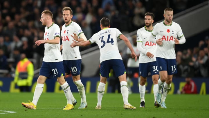 Harry Kane, Dejan Kulesevski, Clement Lenglet, Eric Dier