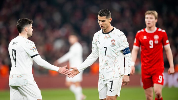 Pedro Neto, Cristiano Ronaldo, Rasmus Hojlund