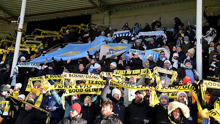 FK Bodo/Glimt v S.S. Lazio - UEFA Europa League 2024/25 Quarter Final First Leg