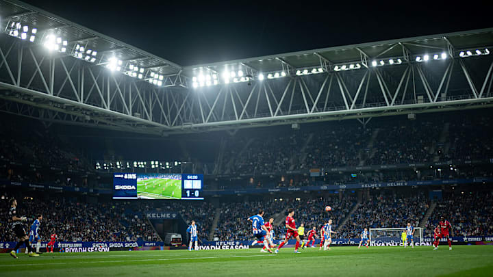 General view inside the Stage Front Stadium during a La Liga...