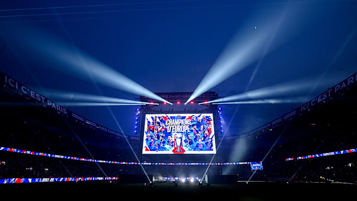 Paris Saint-Germain Celebrate UEFA Champions League Final 2025 Win With Fans In Parc des Princes