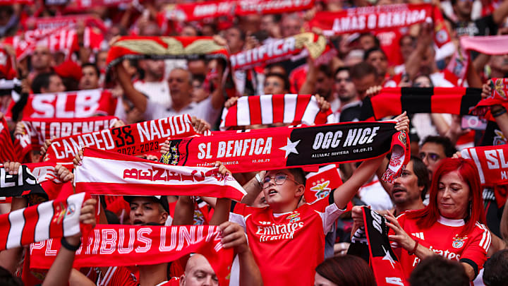 SL Benfica v OGC Nice - UEFA Champions League Third Qualifying Round Second Leg