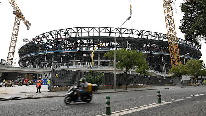Camp Nou Construction Development