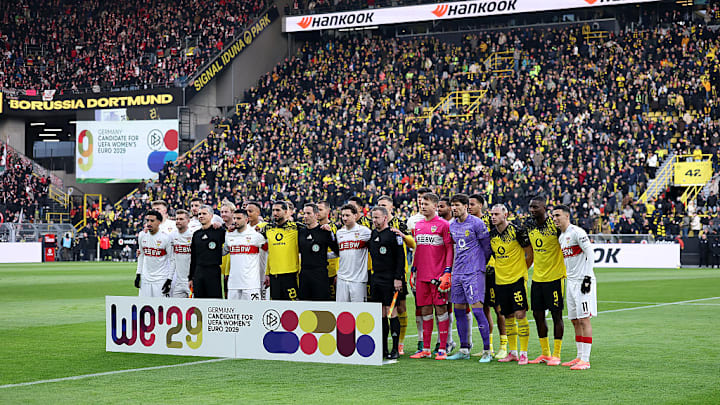 Auch bei BVB vs. VfB Stuttgart wurde für die Kampagne Werbung betrieben