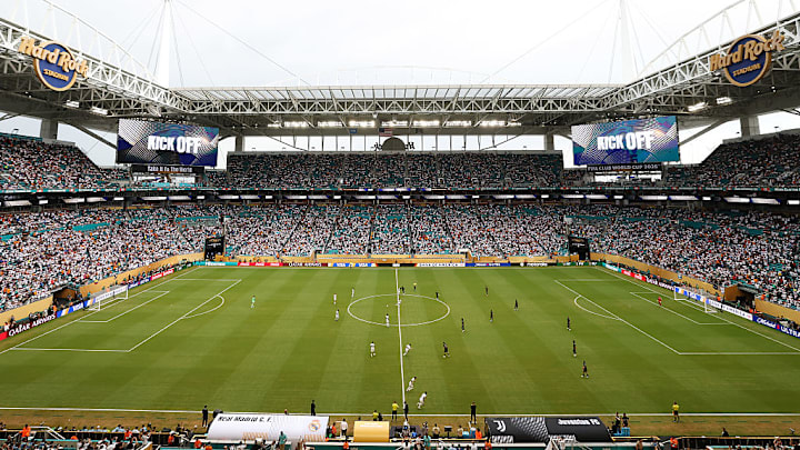 Imagen panorámica del Hard Rock Stadium, en el Mundial de Clubes de 2025
