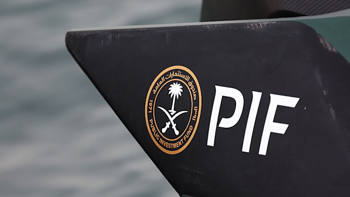 El logo del Fondo de Inversión Pública (PIF) de Arabia Saudita