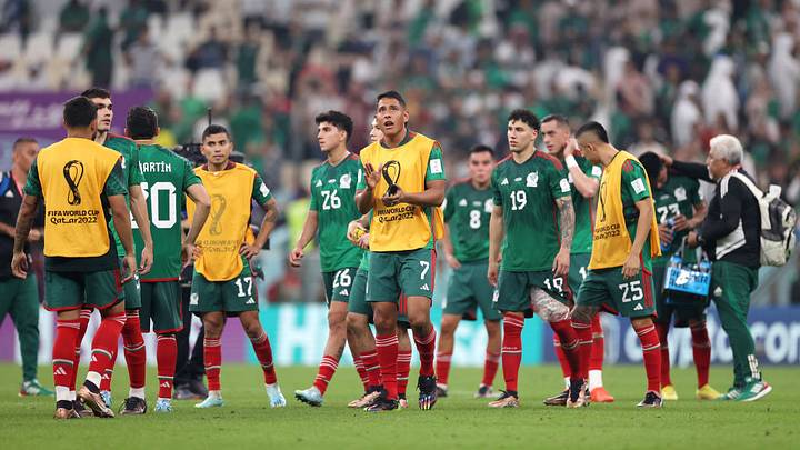 Jugadores de México lamentan la eliminación en Qatar 2022