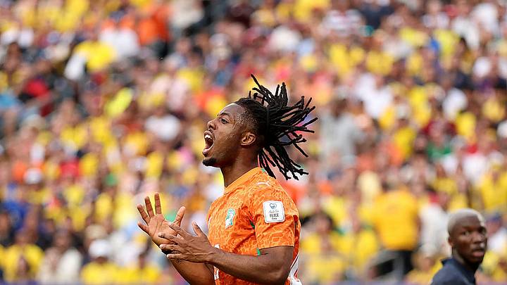 Elye Wahi, jugador de Costa de Marfil Elye Wahi, jugador de Costa de Marfil