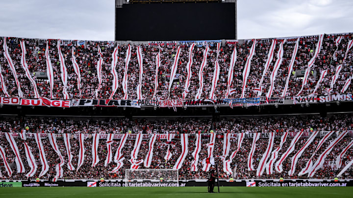 River Plate v Barracas - Liga Profesional 2024