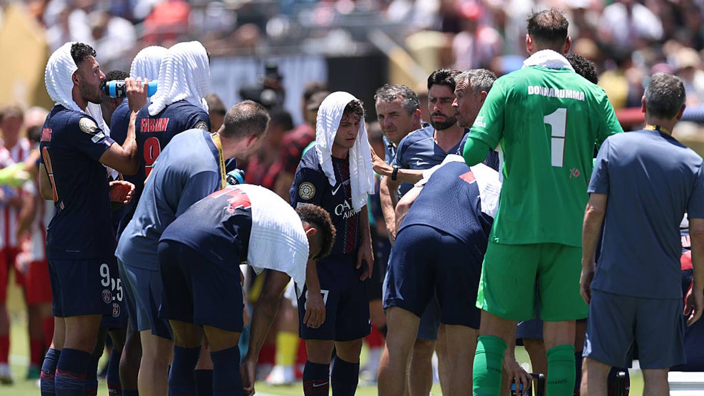 El fuerte calor, protagonista inesperado del Mundial de Clubes