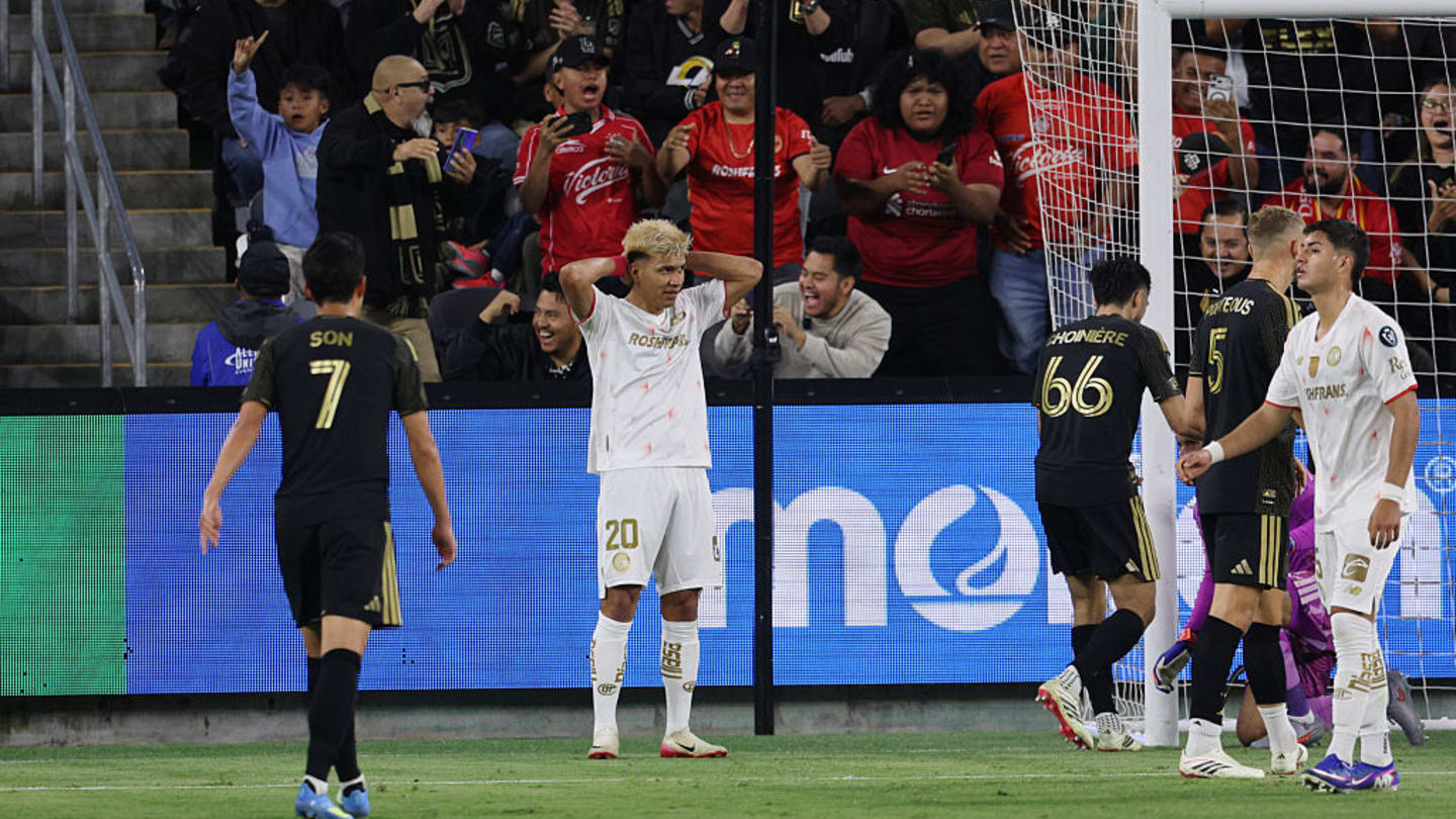 LAFC pega primero al Toluca en la ida de las Semifinales de Concachampions