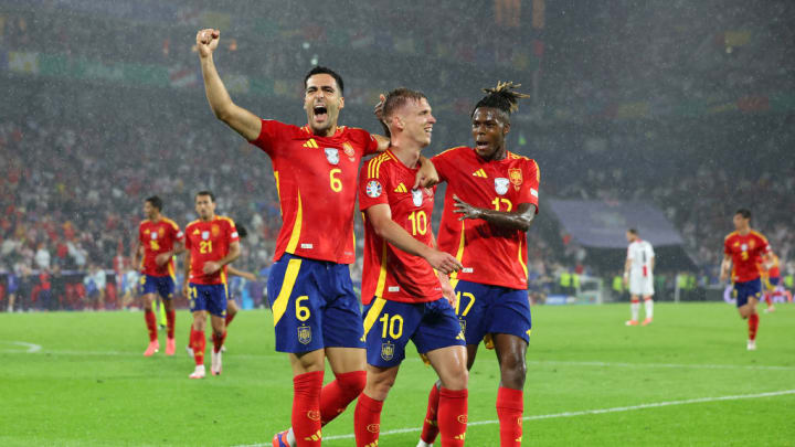 Dani Olmo, Mikel Merino, Nico Williams