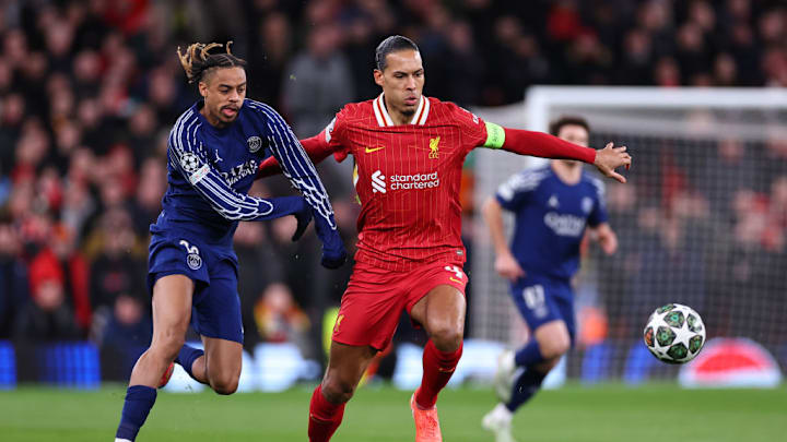 Bradley Barcola, Virgil van Dijk