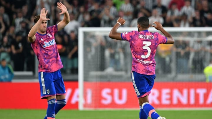 Bremer e Vlahovic, jogadores da Juventus