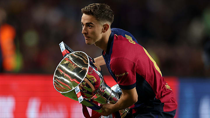 Barcelona lifted the trophy last May.