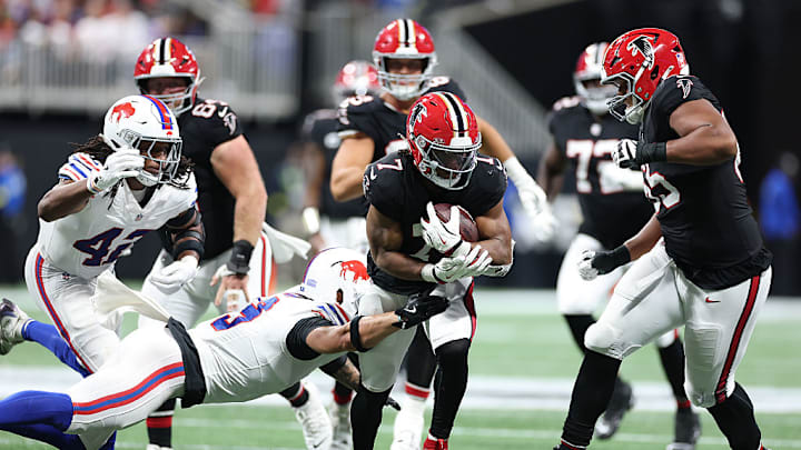 Los Falcons se impusieron. a los Bills en uno de los juegos de MNF.