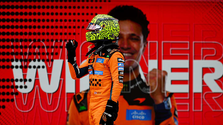 Lando Norris se llevó el sprint en Miami.
