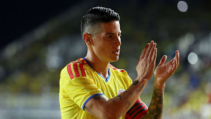James Rodríguez espera mejorar previo al Mundial 2026.