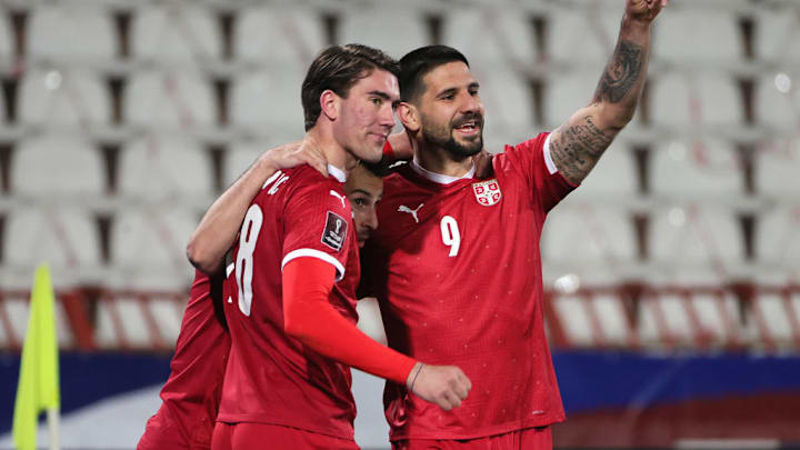 Aleksandar Mitrovic, Dusan Vlahovic, Milan Gajic