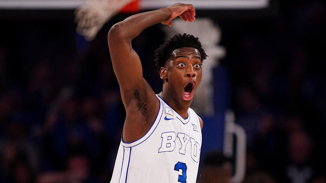 AJ Dybantsa had an unbelievable night as BYU won on a buzzer beater from guard Robert Wright III