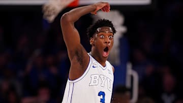 AJ Dybantsa had an unbelievable night as BYU won on a buzzer beater from guard Robert Wright III