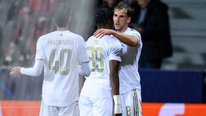 Leon Goretzka, Mathys Tel, Noussair Mazraoui