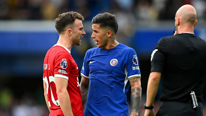 Anthony Taylor, Diogo Jota, Enzo Fernandez