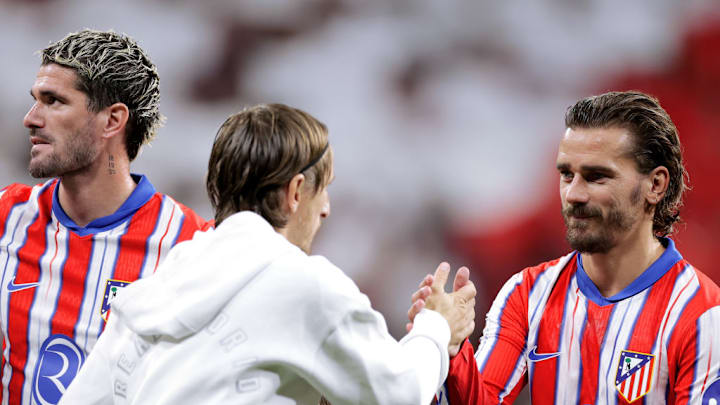 Antoine Griezmann, Luka Modric, Rodrigo De Paul